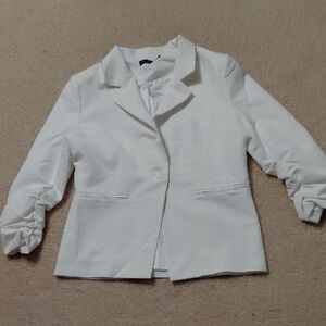 Love Culture Classic White Blazer